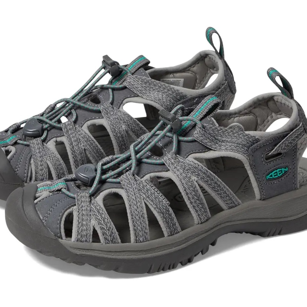 ❤️‍🔥BOGO FREE Keen Outdoor Sandals Gray Whisper Shoes US 6.5 Women’s
